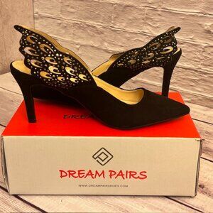 Dream Pairs - high heels suede pumps